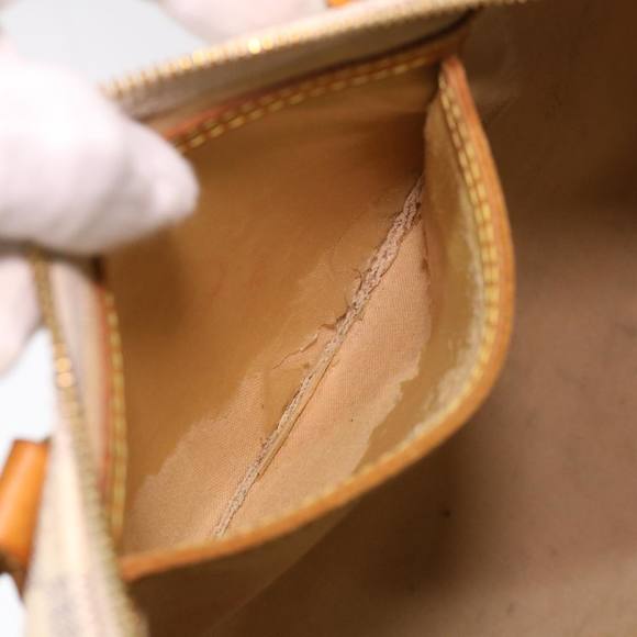 LOUIS VUITTON Damier Azur Speedy Bandouliere 35 Hand Bag N41002 LV Auth 39036 - Picture 10 of 16